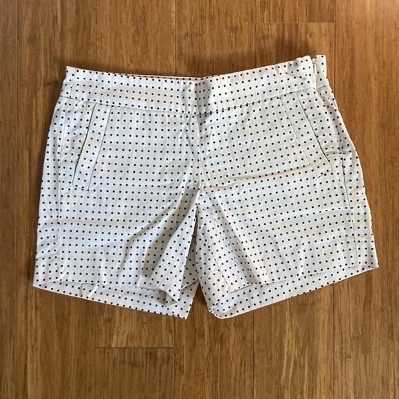 J. Crew Polkadot Shorts, Size 4 - Picture 1 of 8